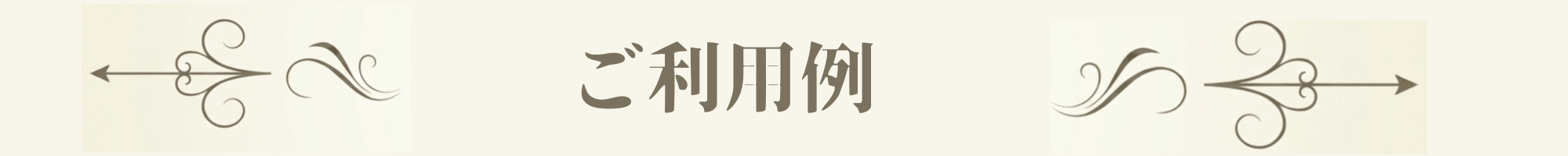 ご利用例